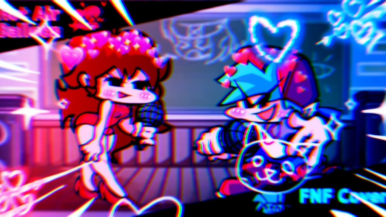 Couple’s Classroom Duet 💕 | Hot Air Balloon (FNF × DDLC) But, GF & BG are having a great date!