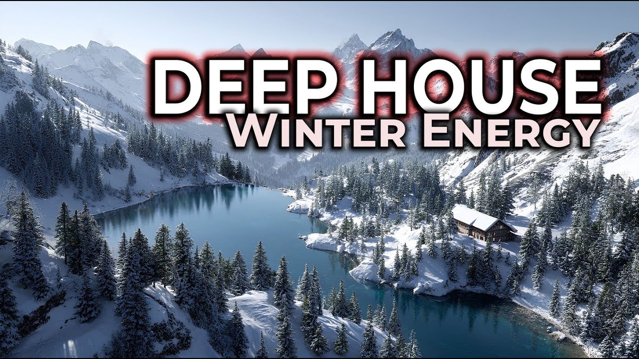 Energetic Deep House Music | Modern Beats Over Snowy Alps & Alpine Lakes