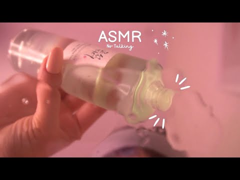 ASMR ~ No Talking Midnight SPA ~ First Person ~Skincare Sounds ✨