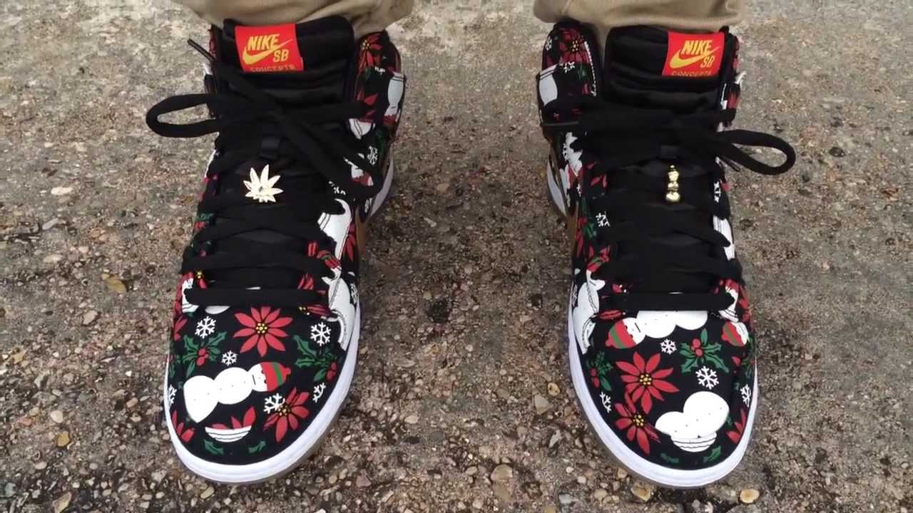 ugly sweater nikes
