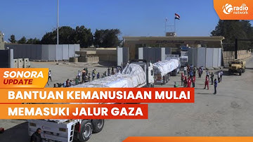 350 Truk Bantuan Kemanusiaan Mulai Memasuki Jalur Gaza Lewat Rafah 