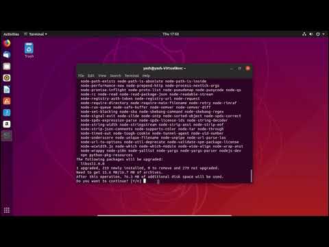 How to install node js in ubuntu 18 04 and 18 10