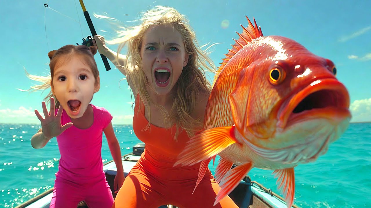 EVA'NIN ANNESİ DEV BALIK YAKALADI! TEKNEYLE 24 SAAT BALIK AVI!