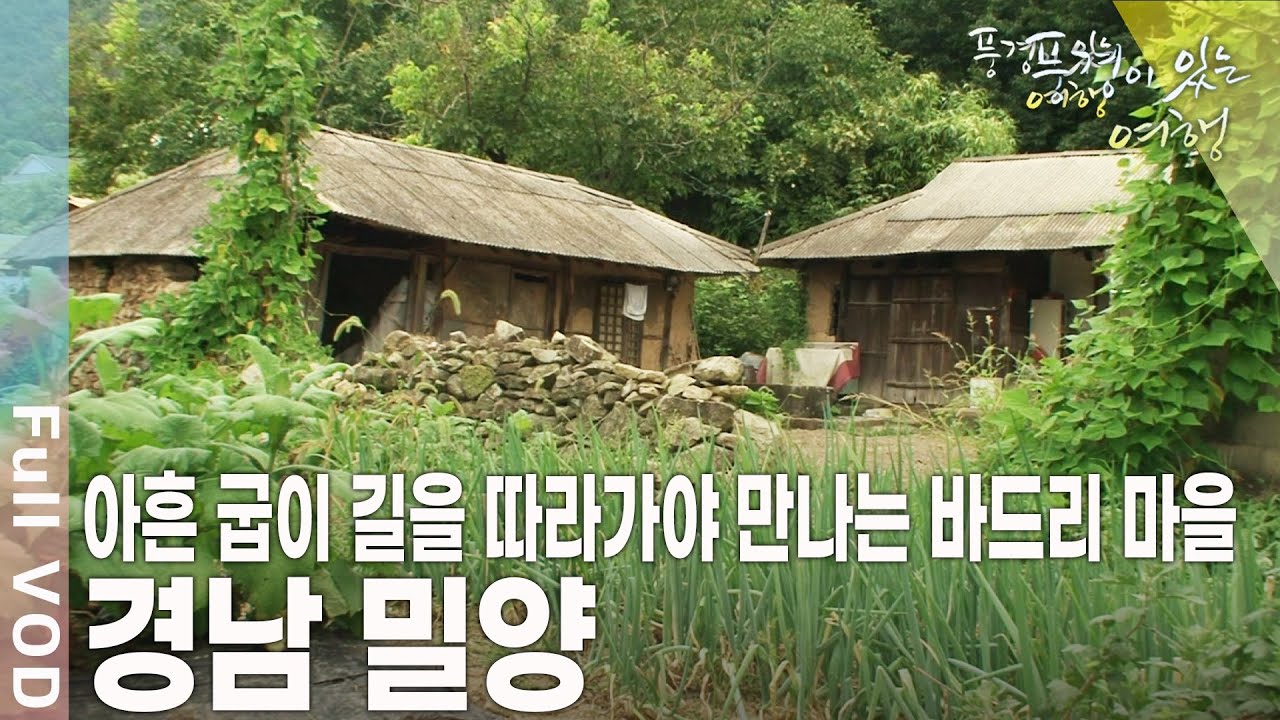 강원도 화전마을보다 더 외진 산과 하늘만이 둘러싸인 오지 마을이 있다?! 경남 밀양 [풍경이 있는 여행 KBS 20100910 방송]