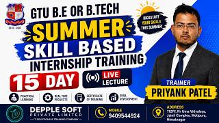 Day 1 - Python Core For Data Analytics for BE 7th Sem GTU 15 Days SBTP Internship