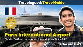 Paris Charles de Gaulle Airport Arrival Guide | Doha to Paris | Walk Tour E1 P4 screenshot 4