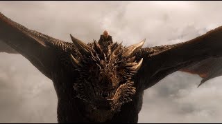 Juego de tronos || todas las escenas de los dragones || HD