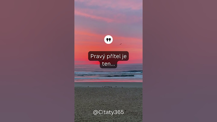 Pravý přítel je ten...