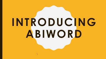 Intro: AbiWord word processor for Linux | alternative to MS Word #linux #abiword #wordprocessor