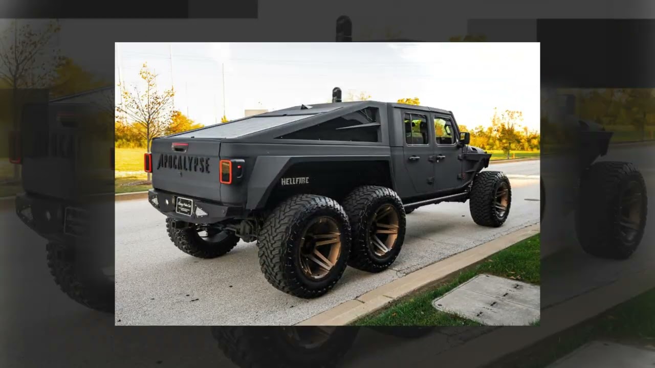EPS Bradley GLADIATOR ワイドモデル LC6Ⅱ 5’7 美品 Used 2021 Jeep Gladiator APOCALYPSE HELLFIRE 6X6 800HP