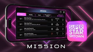 [SSM] K-POP Rhythm Game SUPERSTAR SMTOWN Class Pt.5 l Mission🎯