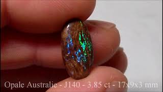 Opale Boulder Polie D'Australie - 3cm, 4.24g, Pièce Unique FMG Collection, Sans Emballage