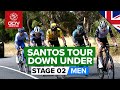 Climbers Go On The Attack! | Tour Down Under 2023 Highlights - Men&#39;s Stage 2