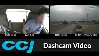 Dashcam Video: Distracted Driver