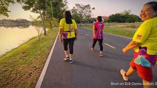 Walking Exercise in Sunset Time : #By DJI Osmo Action 3