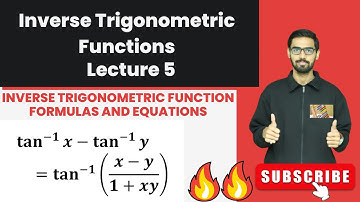 Inverse Trigonometric Functions|Equations and Formulas(tan-1x+tan-1y)|MUST WATCH #jee#cbseclass12
