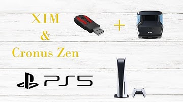 How to use Xim and Cronus on PS5 with PS5 Games (PS5 Controller Method)