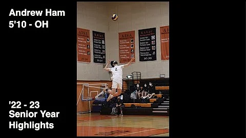 Andrew Ham Senior Year Varsity Volleyball Highlights
