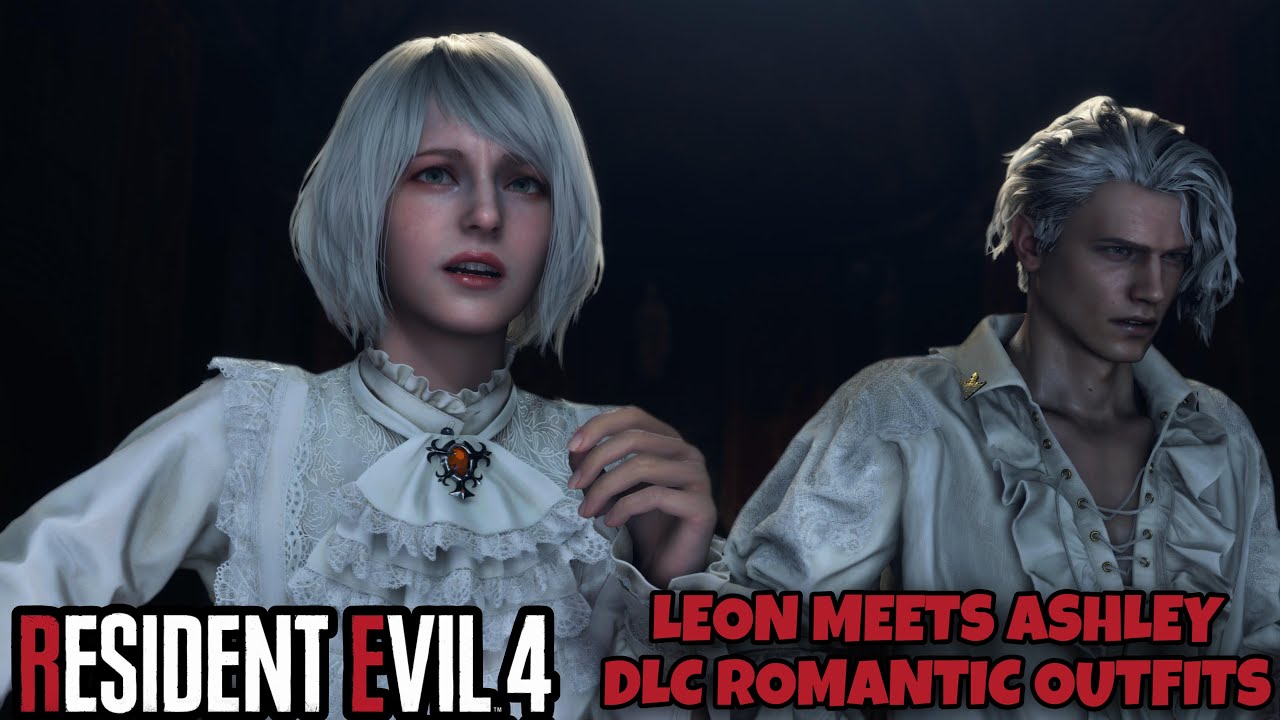 Resident Evil 4 Remake - All Costumes & Accessories Showcase (Leon & Ashley)  