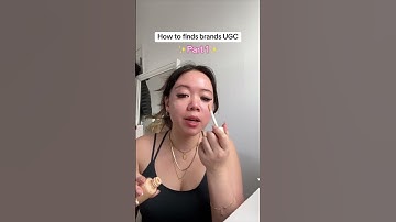 Lets talk about how to find brands who want to work with ugc creators part 1 ✨🙌🏻😌 #ugcadvice