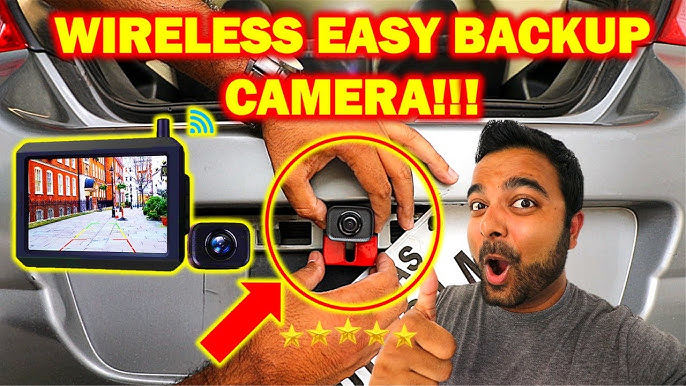 BEST TRULY WIRELESS FRONT AND BACKUP CAMERA!! 