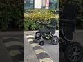Auto-rotate & go. Any road, easy pass. Smart wheelchair!