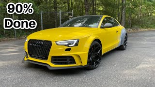 SR66 Widebody Audi S5 Install PT. 5 **Completing Front End**