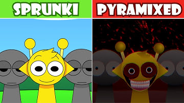 Incredibox Sprunki PYRAMIXED - NEW SOUNDS! | Normal And Horror Version (NEW MOD)