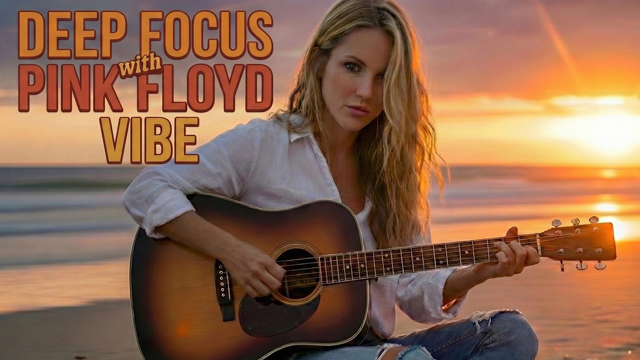 Acoustic Guitar | David Gilmour Vibe  | Live Radio for Deep Focus 🎸