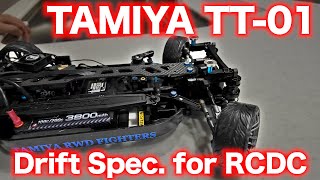Amazing TAMIYA TT-01 Drift Spec. / RCDC2023