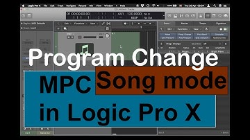 Akai MPC plugin - Song Mode in Logic Pro X with Program change