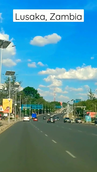 Driving through Zambia's Capital City - Lusaka #life #travel #lusaka #tourism