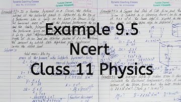 Example 8.5 | Ncert | Chapter 8 | Mechanical Properties of Solids | Class 11 Physics