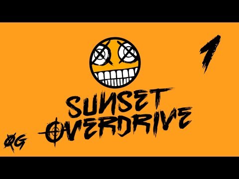 Прохождение Sunset Overdrive #1. (Без комментариев)