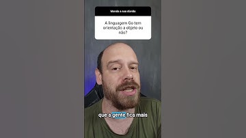 Orientação a objeto utilizando GO