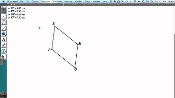 Constructing Parallelogram Geometers Sketchpad Menu Options