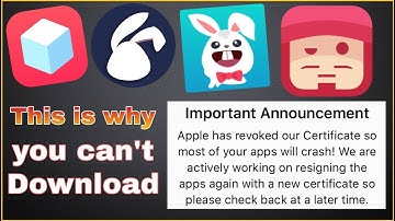 This is why you can’t DOWNLOAD any apps from Tweakbox,Tutuapp, iOSGods and others...