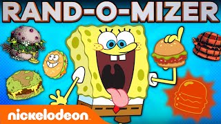 Krabby Patty Rand-O-Mizer Spongebob Nicktoons