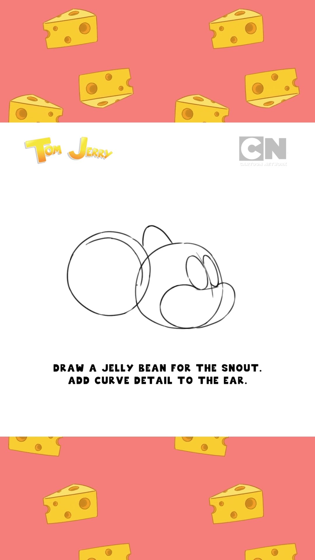Learn How to Draw Jerry! ?✍️ #shorts #tomandjerry | @wbkids​