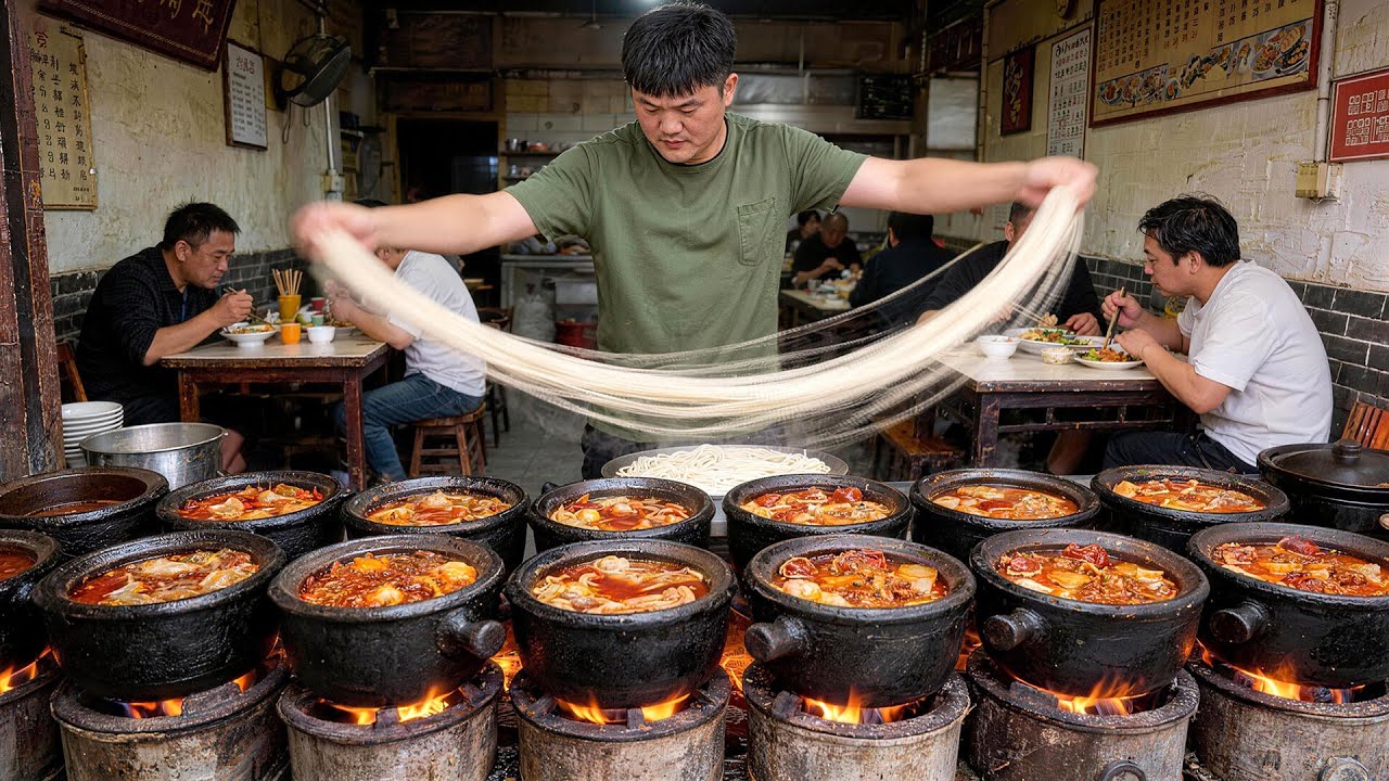 Món ăn thần kì trong thố đất nổi tiếng ở Hà Nam🥣Khám phá ẩm thực Trung Quốc