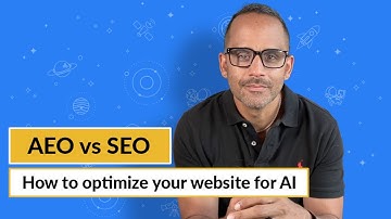 AEO vs SEO — How to optimize your website for AI
