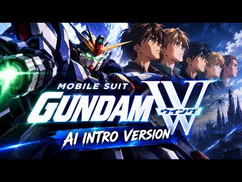Gundam Wing Opening "Just Communication" Live Action CGI Remake #GundamWing #新機動戦記ガンダムW