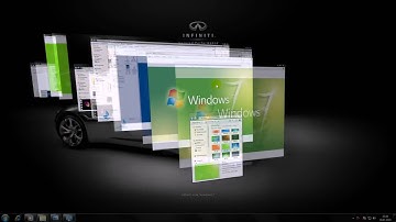 Windows 7 - Aero Flip 3D