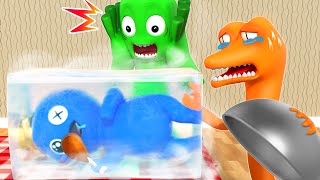 RAINBOW FRIENDS DAILY LIFE, but BLUE is FROZEN?! - What REALLY Happen | Cartoon Animation