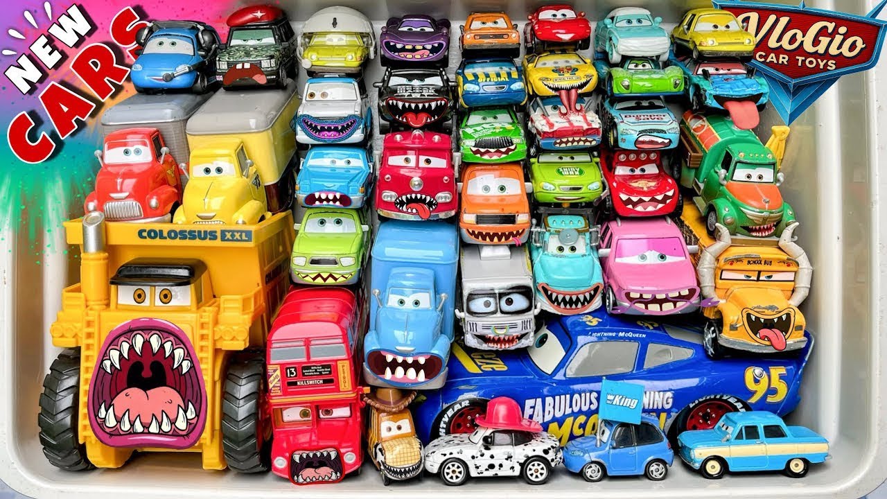Disney Pixar Cars Unboxing Review | Lightning McQueen, Tow Mater, Doc Hudson, Sally Carrera, Cruz