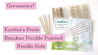 Giveaway!  Knitters Pride Bamboo Double Pointed Sock Needle Sets