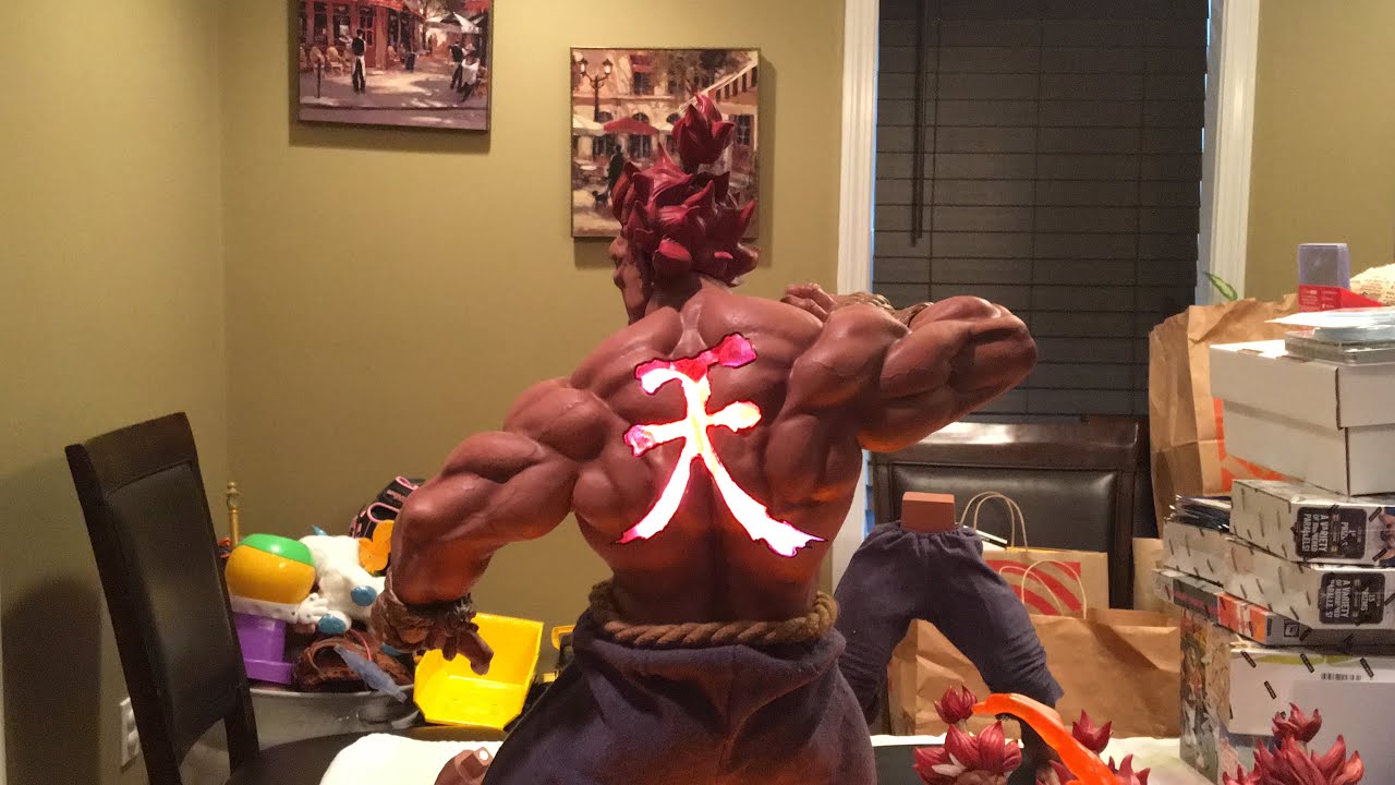 Pop Culture Shock Street Fighter Collectibles Akuma 1/4 Scale Polyston –  Maybang's Collectibles