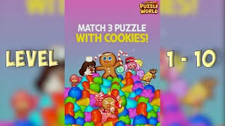 Cookie Run: Puzzle World level 1 - 10 [ Gameplay Story ] HD 👋😘✌️ screenshot 3