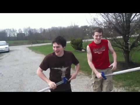 AoK Trent Rohrer VS Nerf Swords