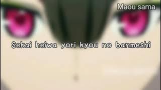 Kumo no Desu ga,Nani ka? Endings 2 full『Genjitsu Totsugeki hierarchy』 Aoi yuuki (Vocal)Lyrics romaji